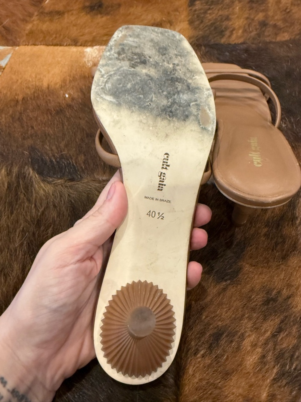 Cult Gaia Sol Heeled Sandals - Picture 7 of 8